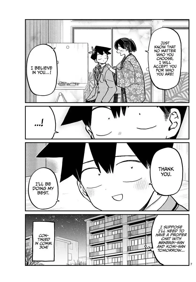 Komi-san wa Komyushou Desu Chapter 307 7